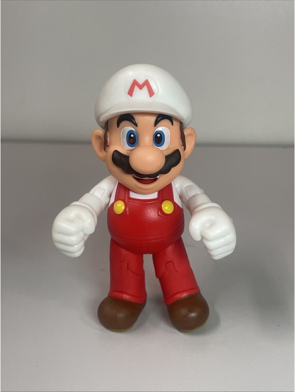 Super Mario Brothers Fire Mario 2015 Jakks World of Nintendo 4" Action Figure